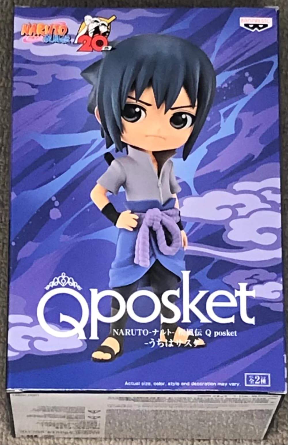 Banpresto Figura Q Posket Uchiha Sasuke (Ver.A) Naruto Shippuden 14cm Bp18709 Multicolor Banpresto Figura Q Posket Uchiha Sasuke (Ver.A) Naruto Shippuden 14cm Bp18709 Multicolor